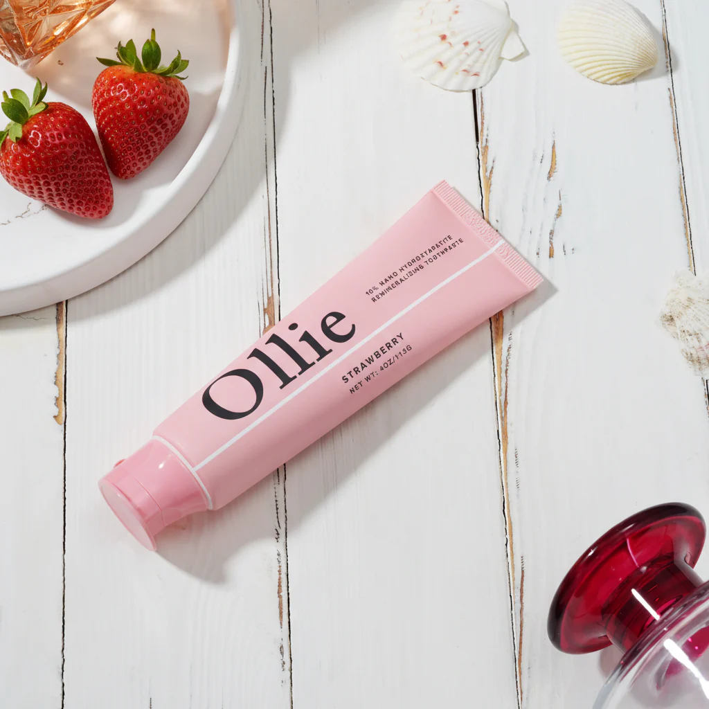10% nHap Remineralizing Toothpaste - Strawberry - Image 2
