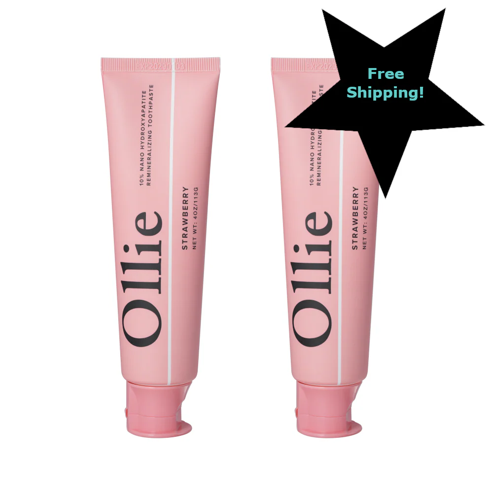 10% nHap Remineralizing Toothpaste - Strawberry - Image 3